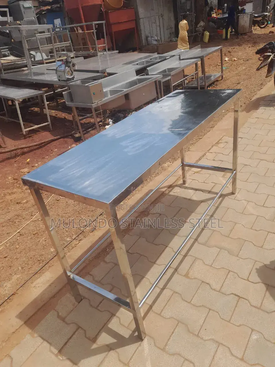 Stainless Steel Working Table Single