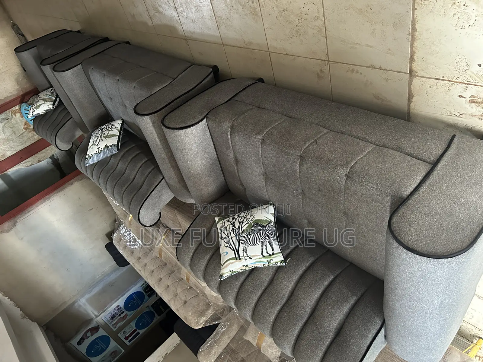 5seater Sofa Set/Gray