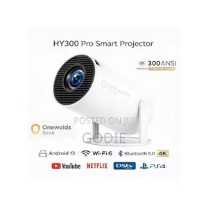 Ultra Hd Mini Smart Projector With Android Tv 12.0,5g Wifi Bluetooth