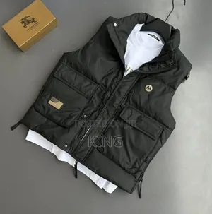 Hooded Quilted Vest Jacket