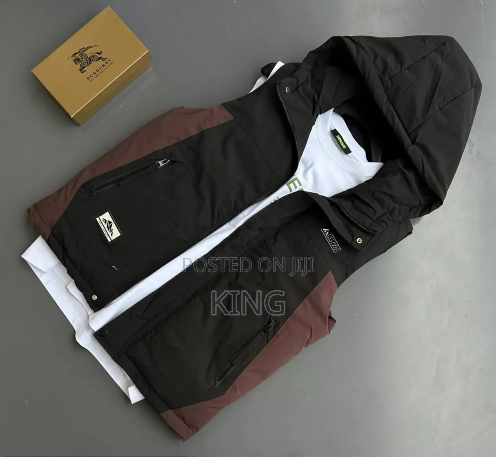 Hooded Quilted Vest Jacket