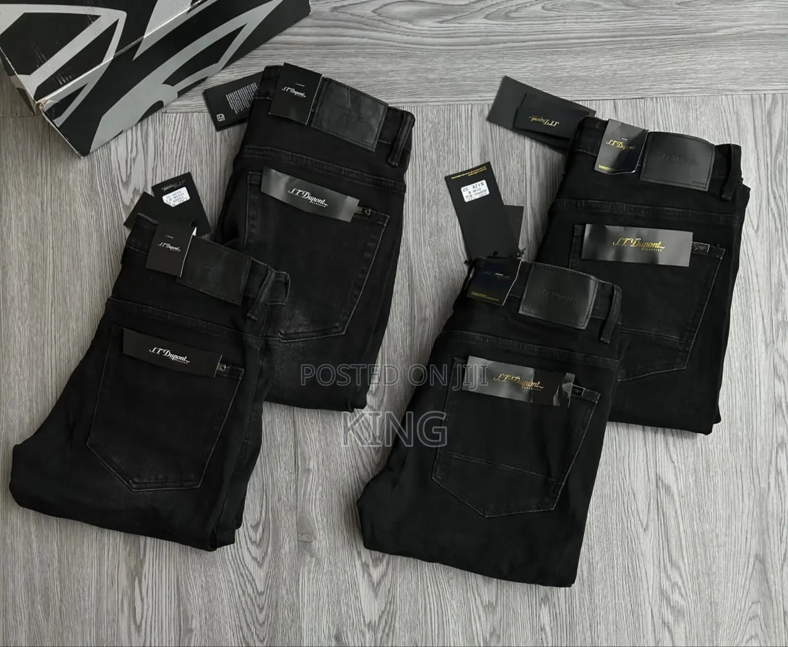 Coal Black Denim Jeans