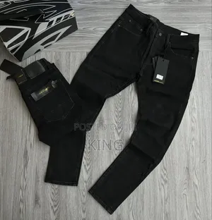 Coal Black Denim Jeans