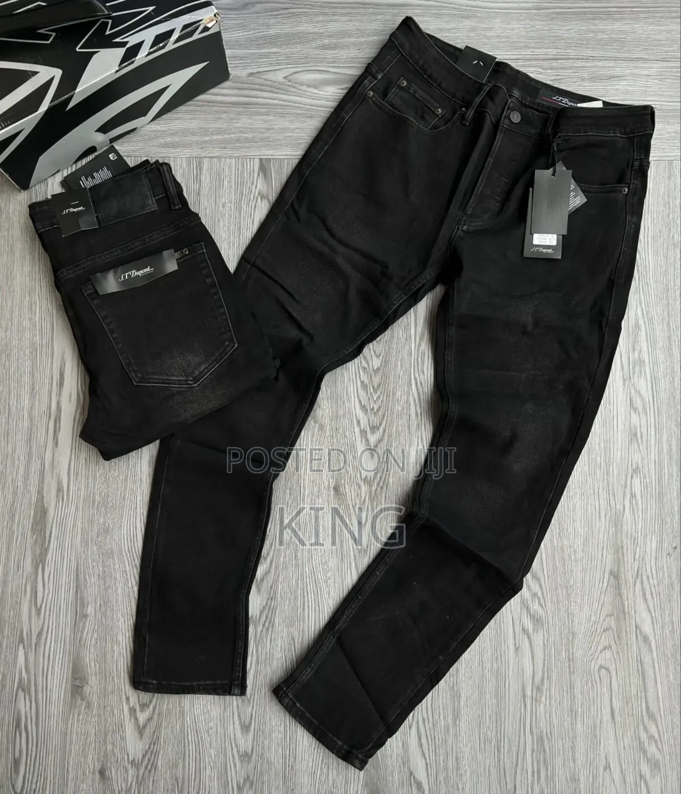 Coal Black Denim Jeans