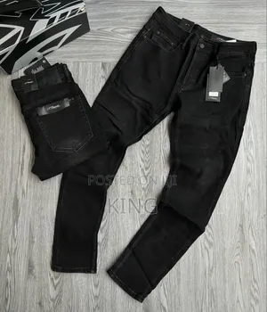 Coal Black Denim Jeans