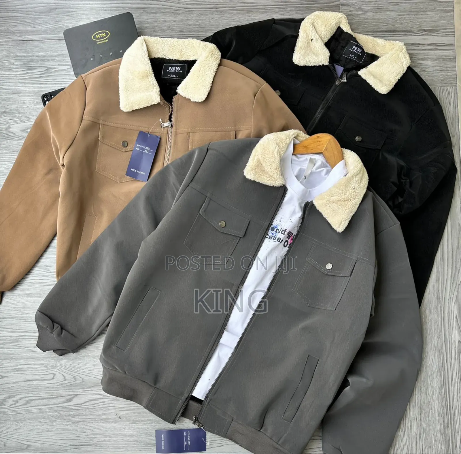 Men's High-Quality Fleece-Lined Jackets