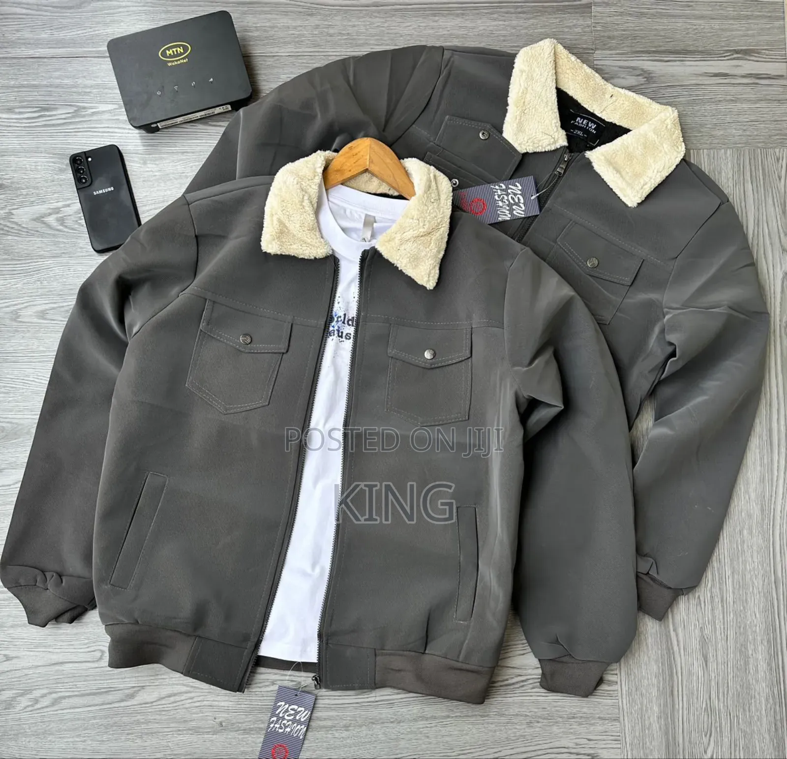 Men's High-Quality Fleece-Lined Jackets