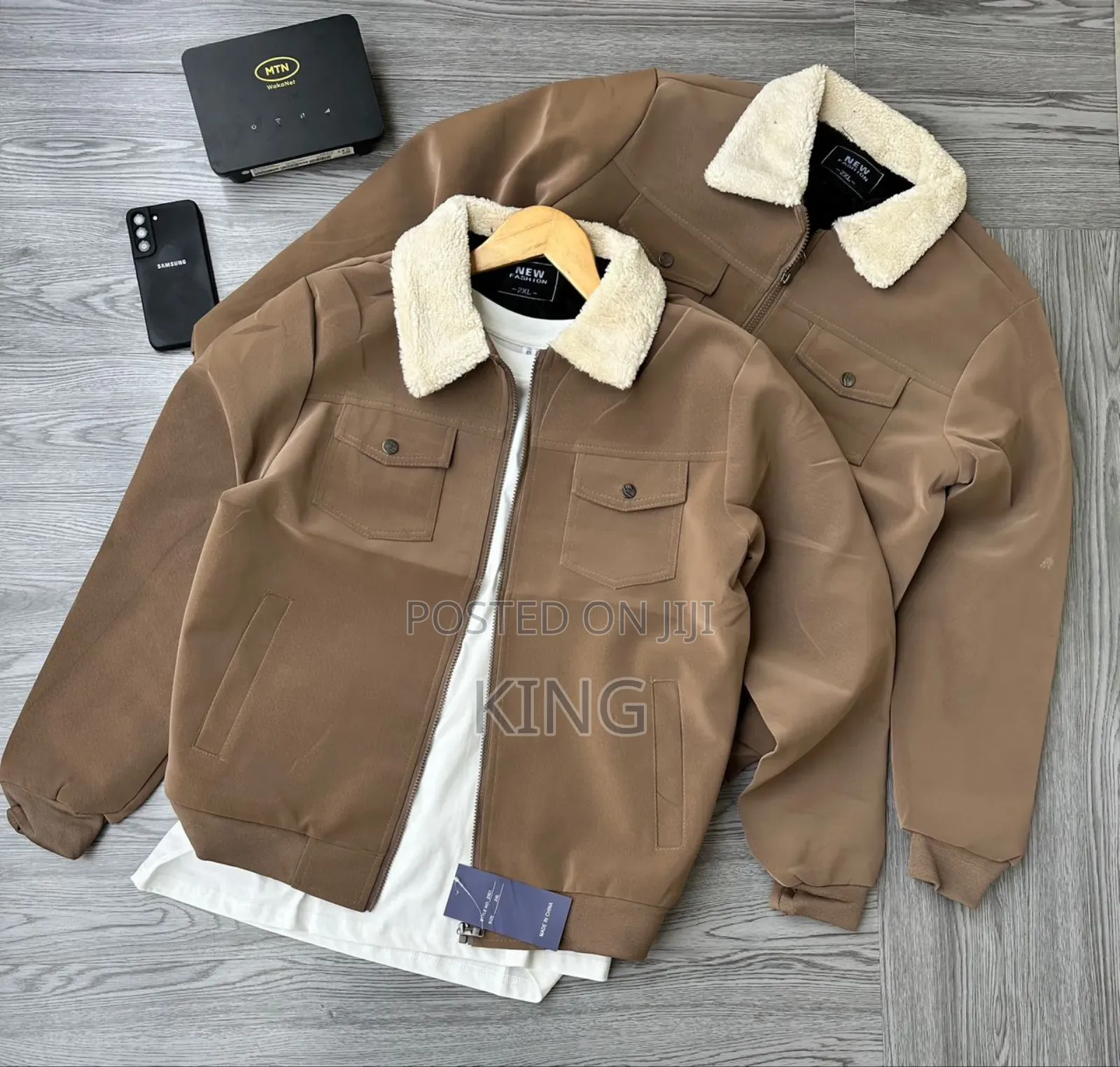 Men's High-Quality Fleece-Lined Jackets