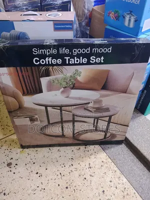 2 in 1 Wooden Center Table