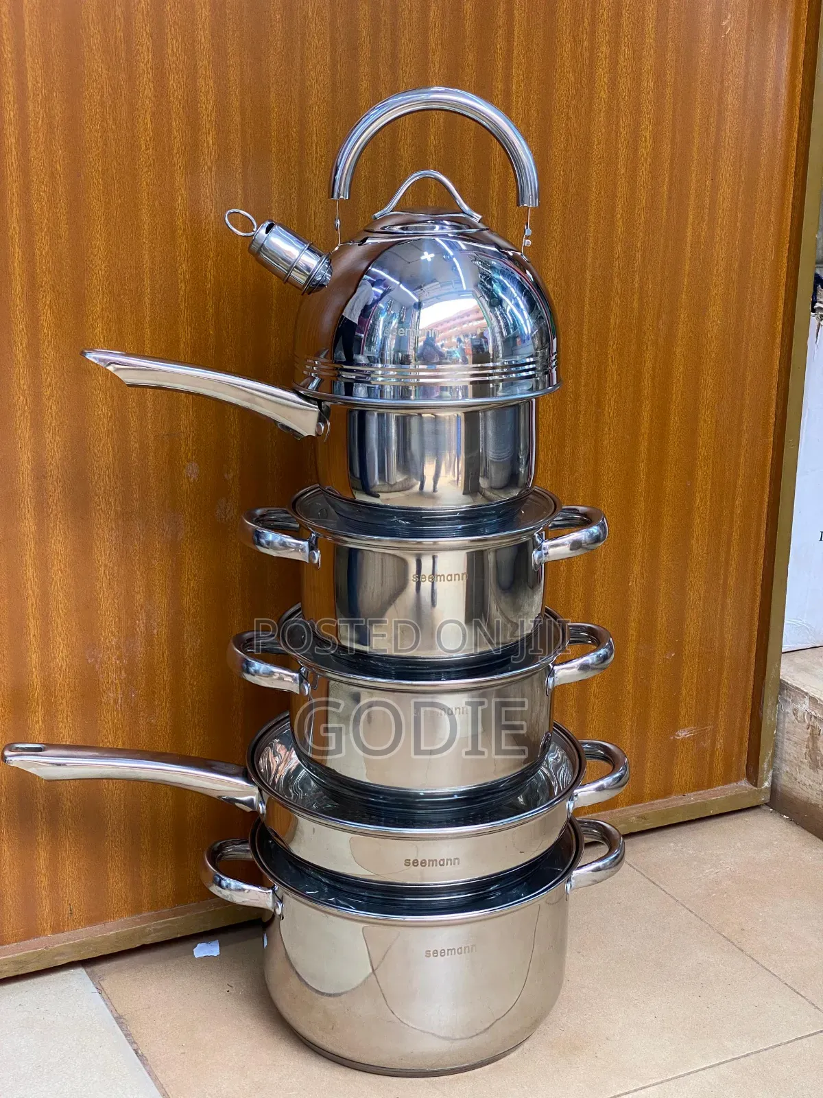 12 Pc Stainless Steel Cookware Set