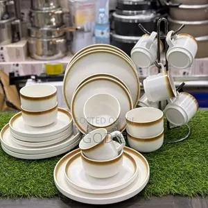 24 PCS Gibson Elite Lawson Dinnerware Set