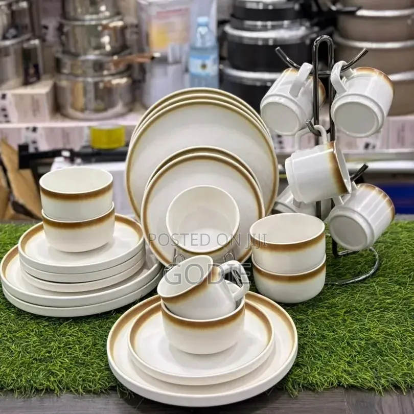 24 PCS Gibson Elite Lawson Dinnerware Set