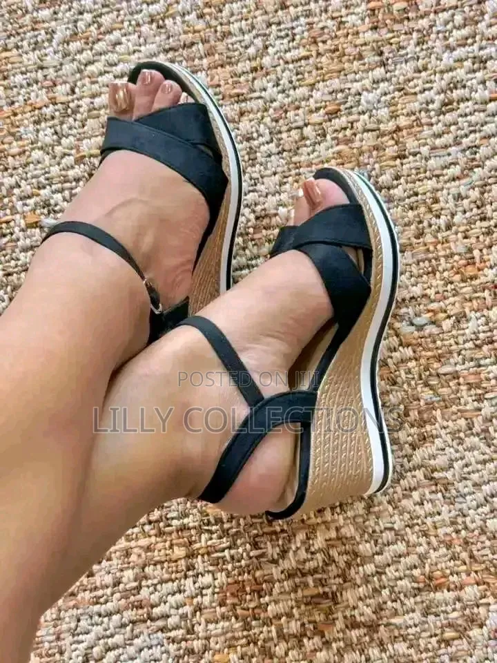 Thick Bottom Wedge Shoes