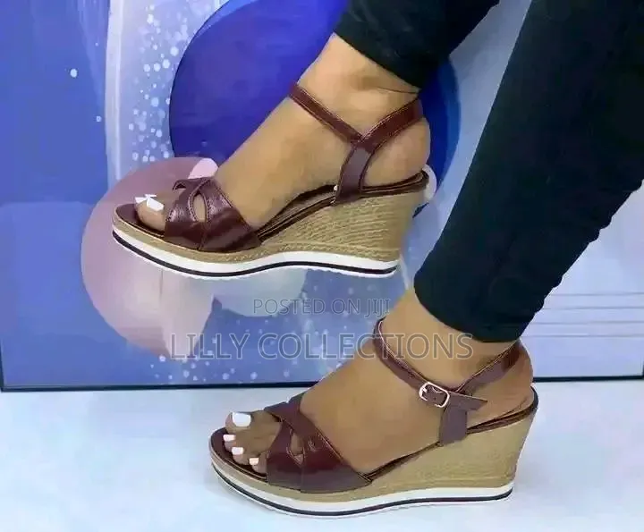 Thick Bottom Wedge Shoes