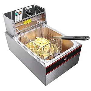 Electric Countertop Single Deep Fryer Made for Commercial or Home Use