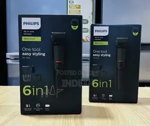 6 in 1 Philips Rechargeable Trimmer - Black