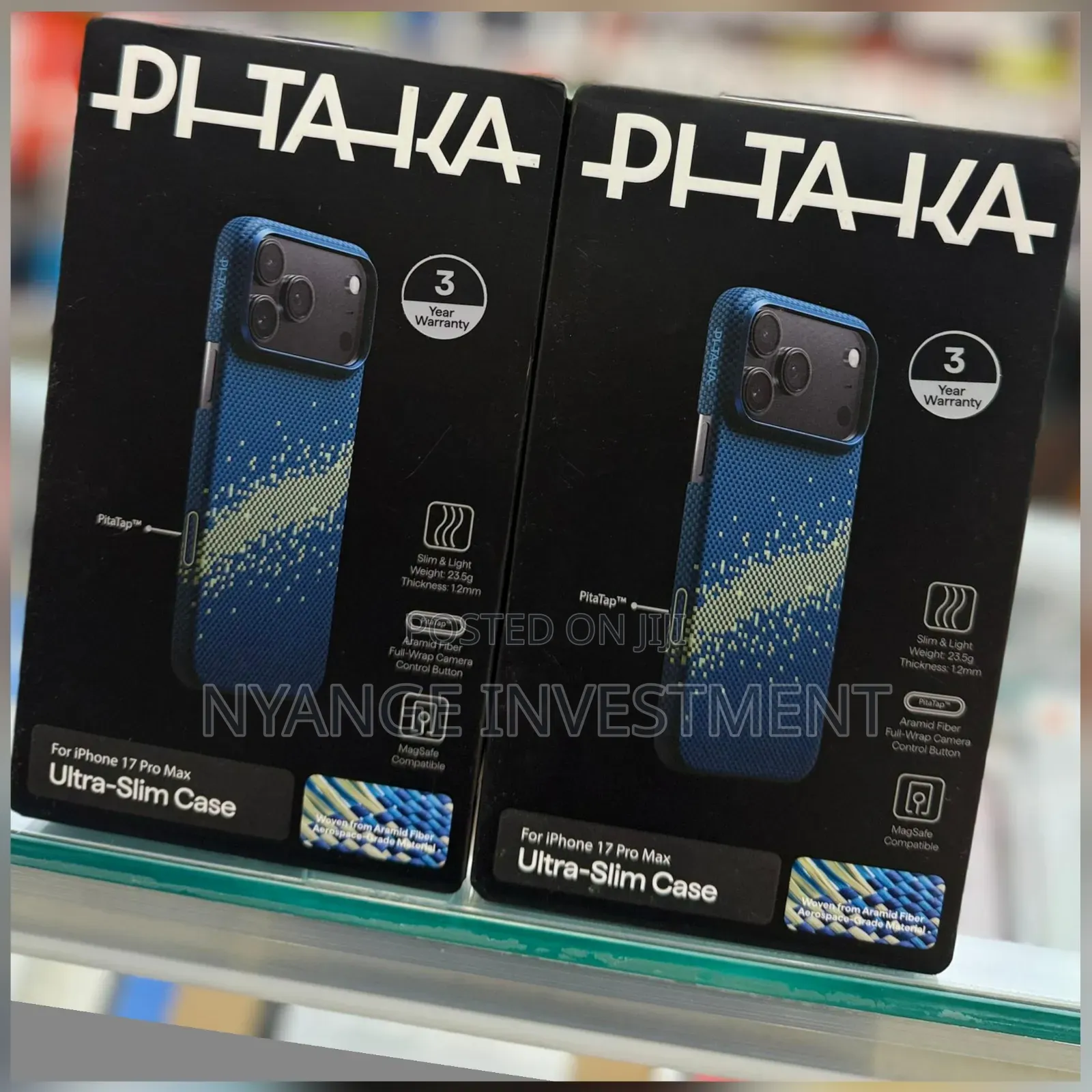Pitaka iPhone 17pro Max Ultra-Slim Case . Phone Cover iPhone 17pro Max