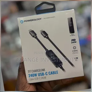 Powerology TFT Chargelink 240w Usb-C Cable -