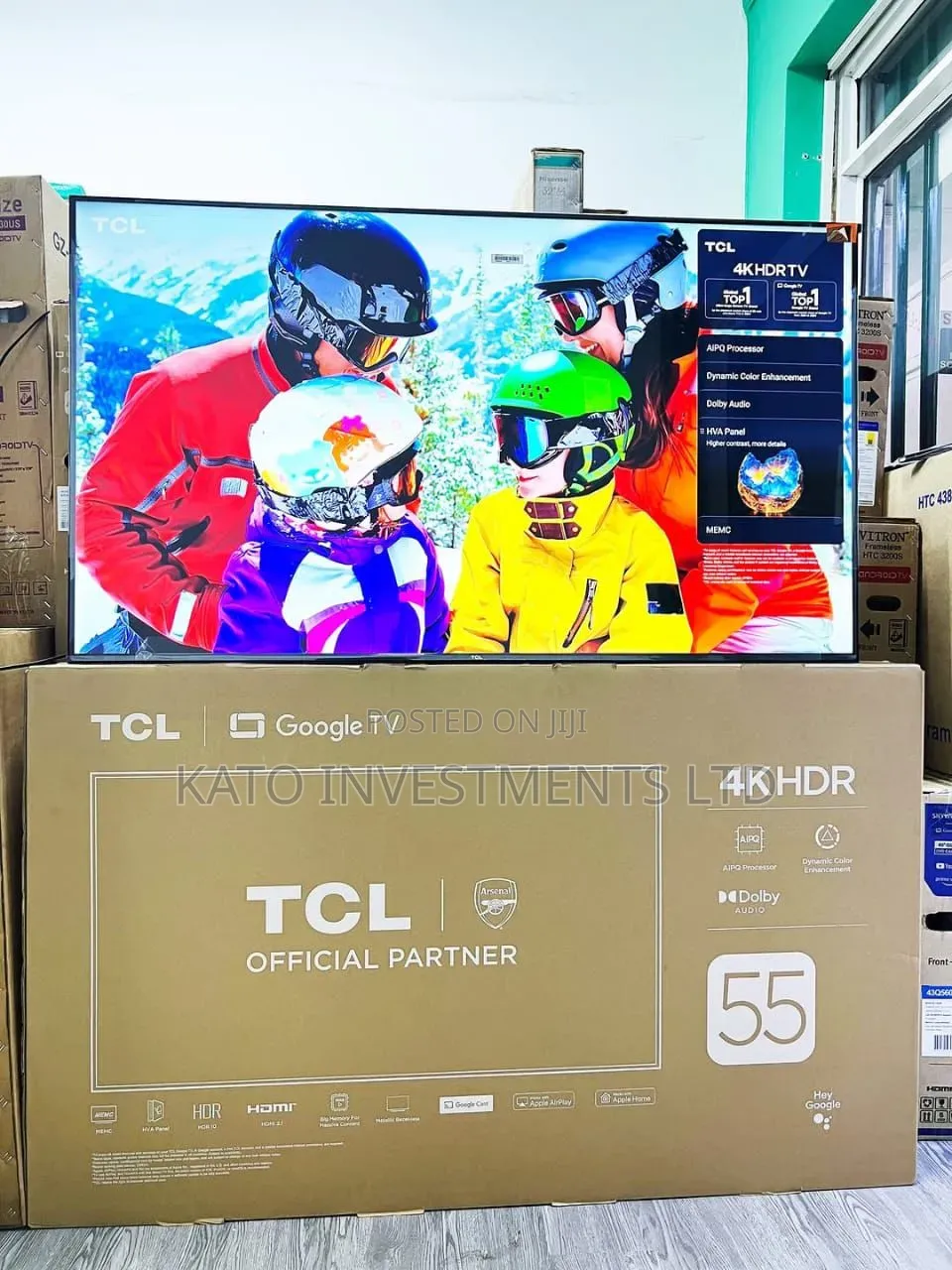 55 Inch TCL HDR Google Tv