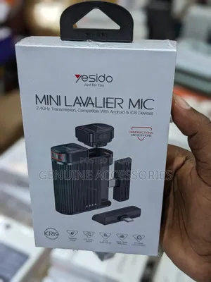 Yesido Kr19 2in1 Wireless Lavalier Microphones