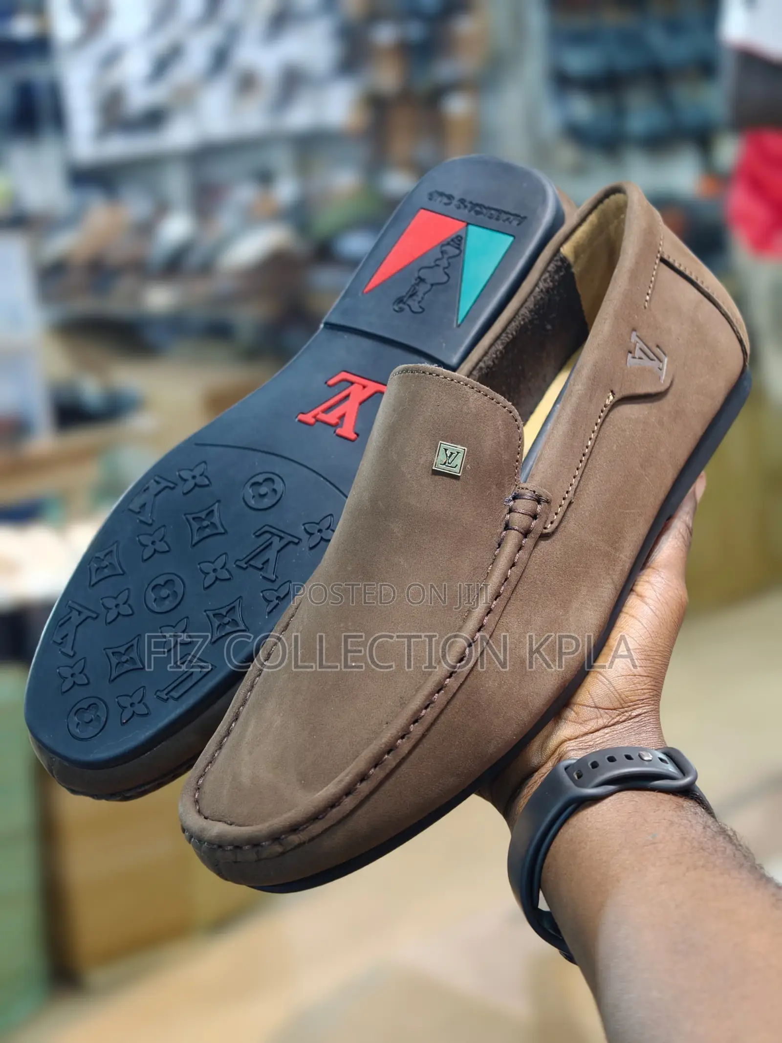 Xl Coffee Moccasin – Premium Comfort Slip-On