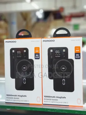 Porodo 10,000mah Magsafe Power Bank.