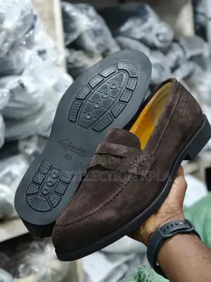 Clarks Gentle Suede – Coffee Brown Classic