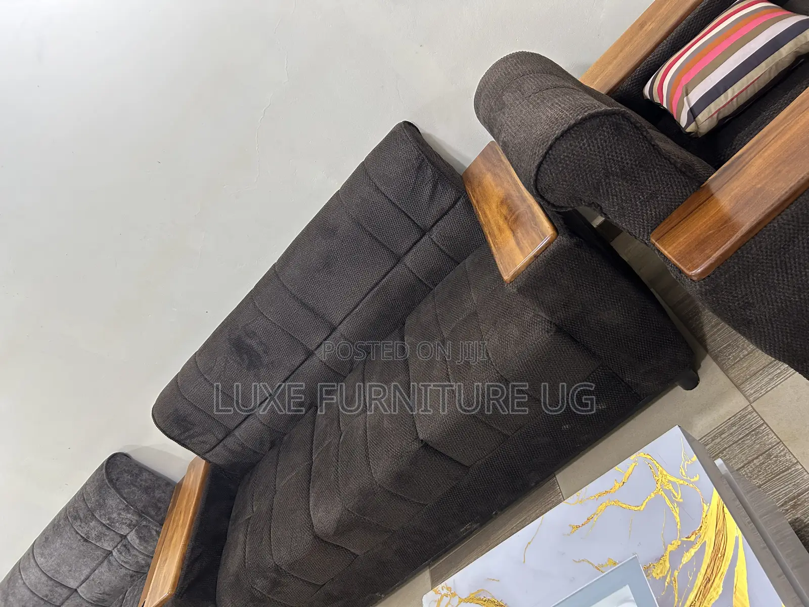 Sofa Set 3.2.1 Seaters Brown