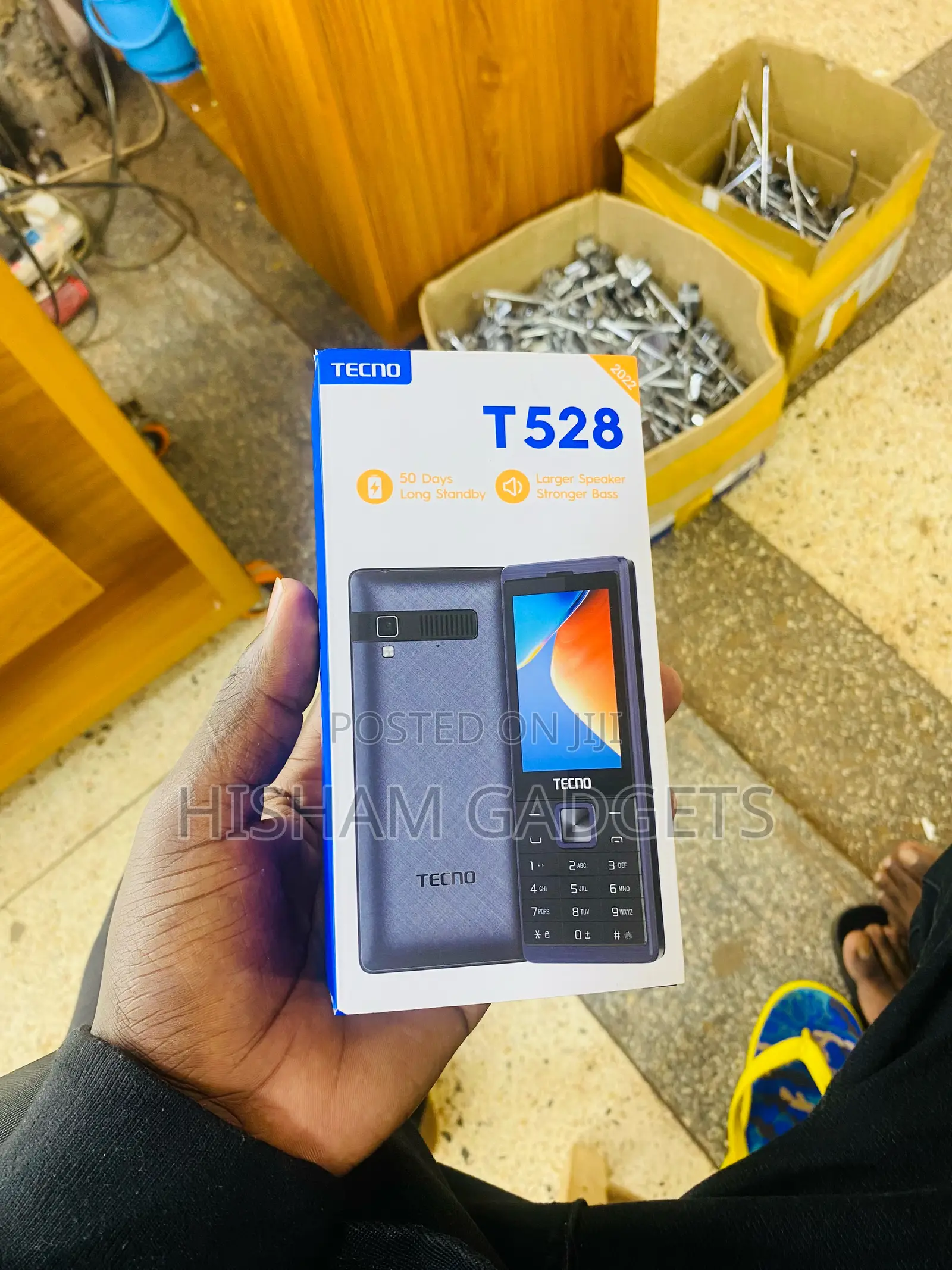 New Tecno T528 Black