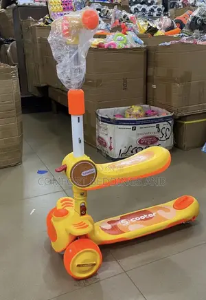Kids Seat Scooter Orange