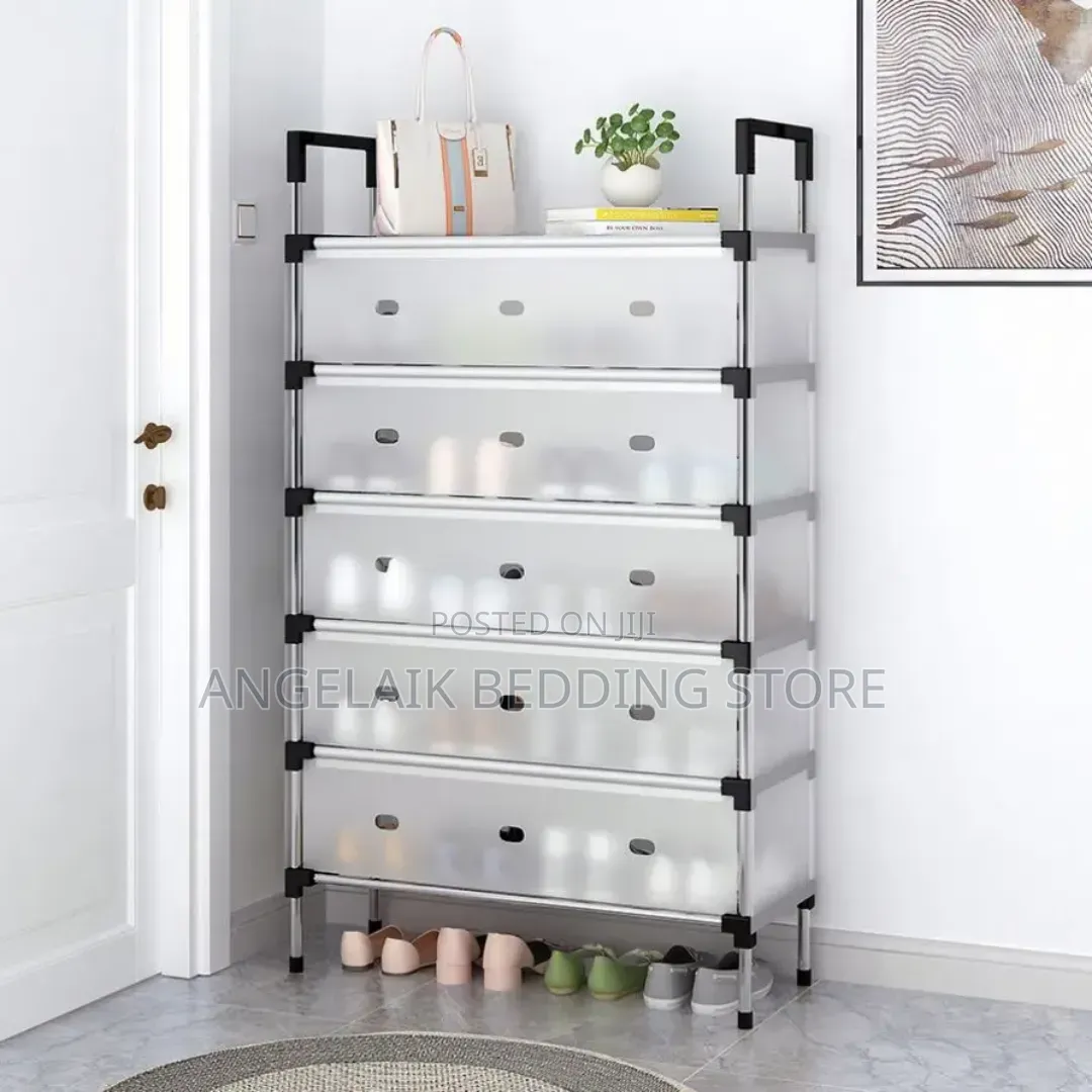 Portable Lay Shoes Rack With Covers