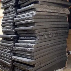 3*6 Leather Mattress Cover Black