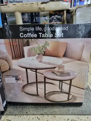 Round Coffee Table Set
