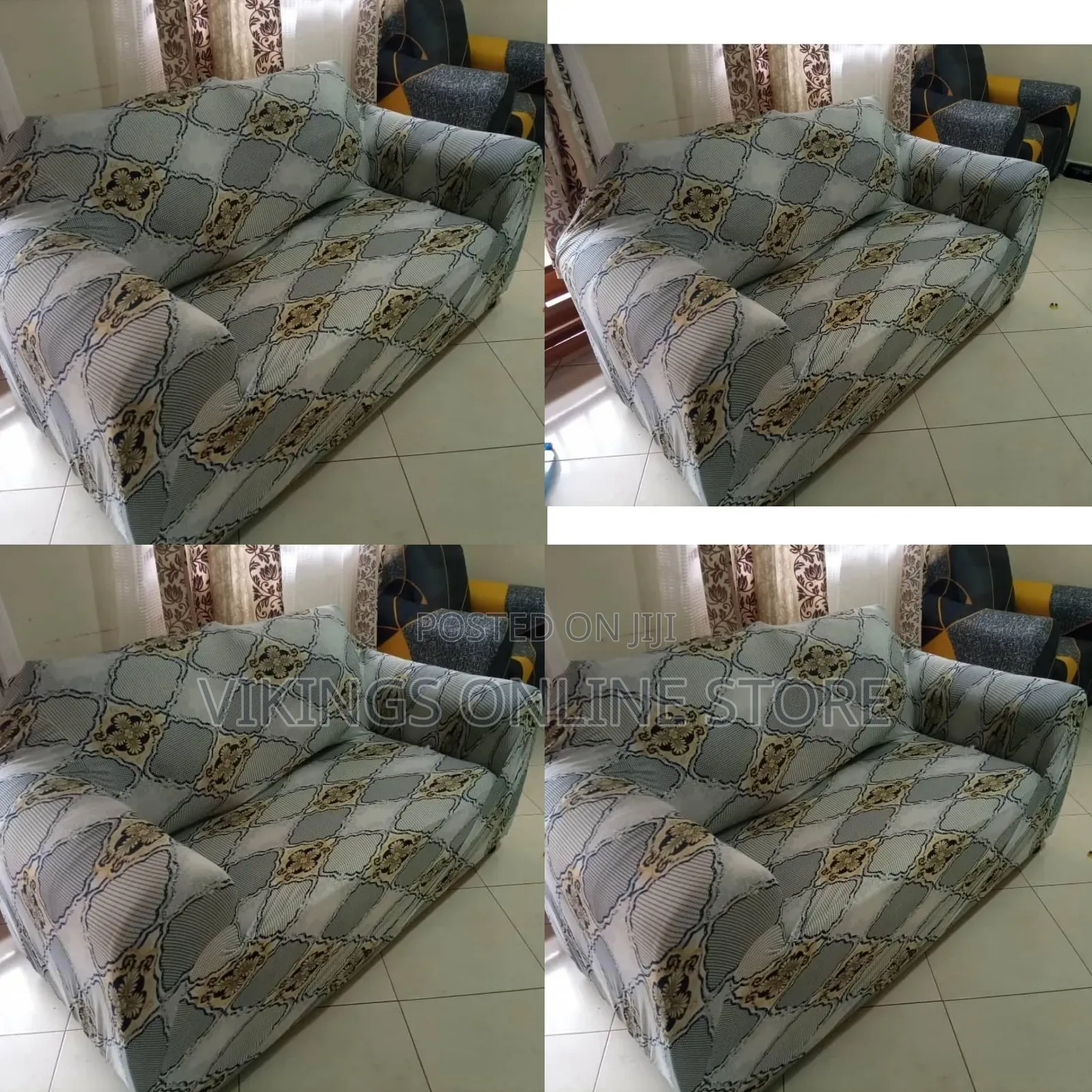 3:2:1 Stretchable Elastic Sofa Cover Set