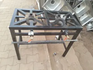 Steel Gas Burner Stove Two Burner Stove