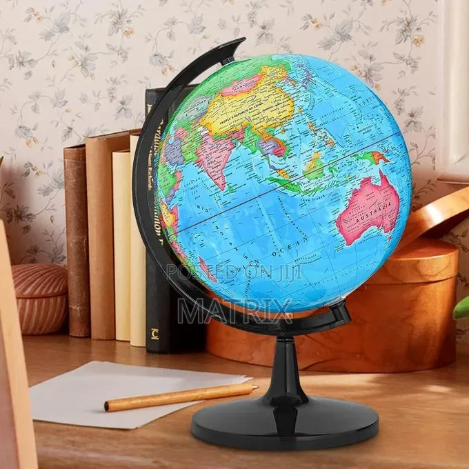 World Globe for Educational Purposes and Decoration