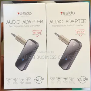 Wireless Audio Adapter Yesido Rechargeable Bluetooth Audio Converter