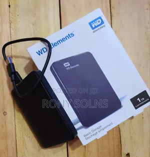 1tb Wd External Hard Disk-loaded With Movies + Series