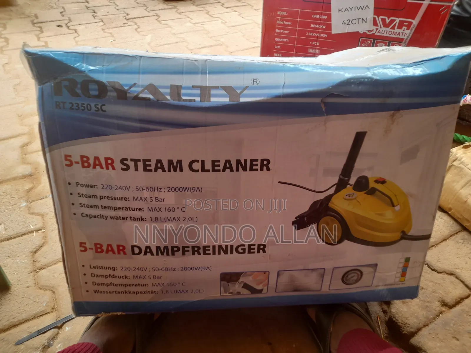5 Bar Steam Cleaner
