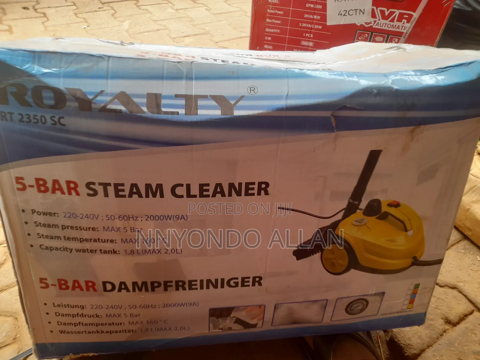 5 Bar Steam Cleaner