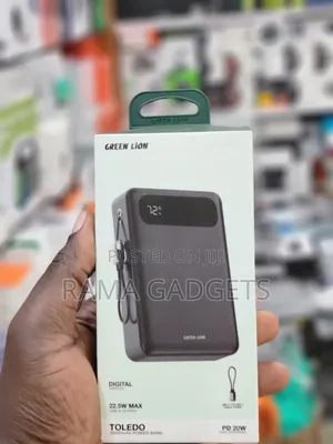Green Lion Toledo 20000mah Power Bank.
