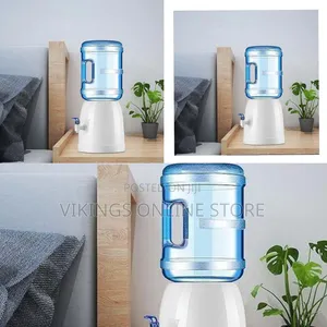 Compact, Tabletop Water Dispenser and Bottle Set