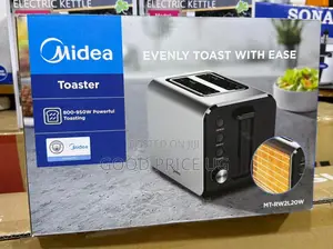 Midea 2-Slice Bread Toaster.