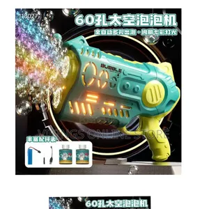 60-Hole Automatic Bubble Machine Toy