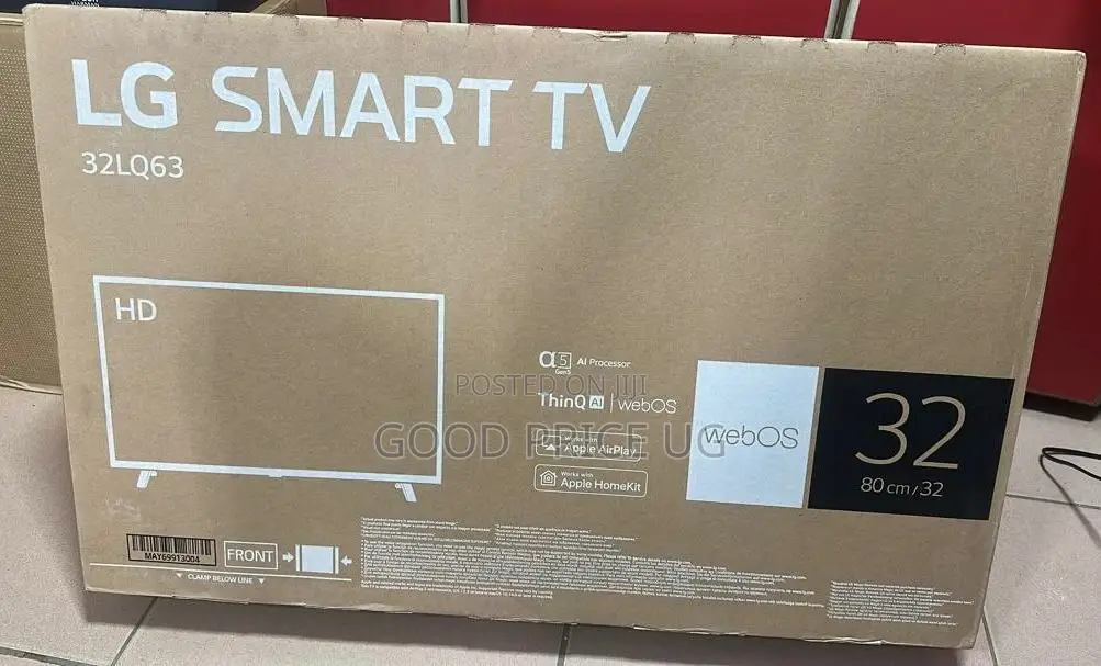 Lg 32-Inch Smart Tv (Model 32lq63).