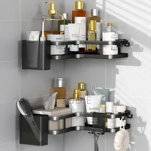 Adhesive Corner Shower Caddy-