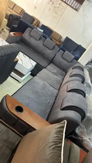 L Sofa in Gray