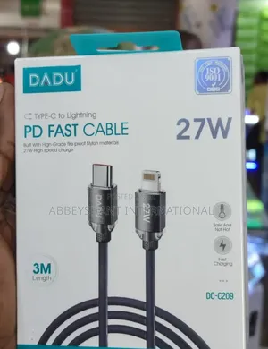 Type-C to Lightning Fast Charging Cable