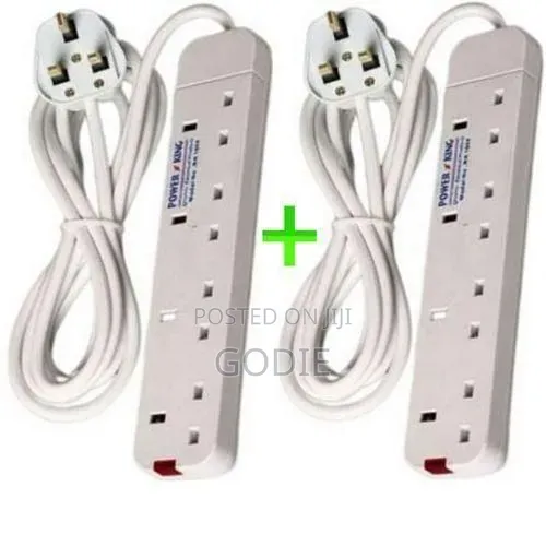 Power King High Quality Universal Standard 4 Way Power Extension