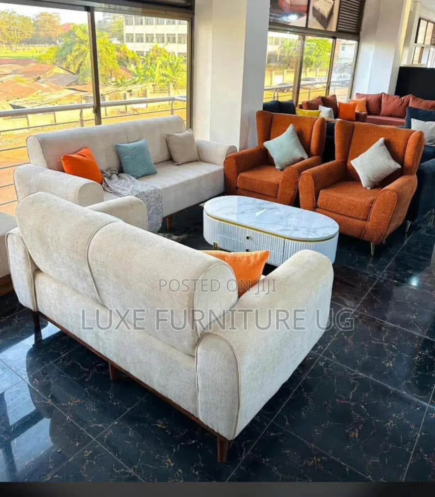 Modern 7seater 3,2,1,1 Sofa Set